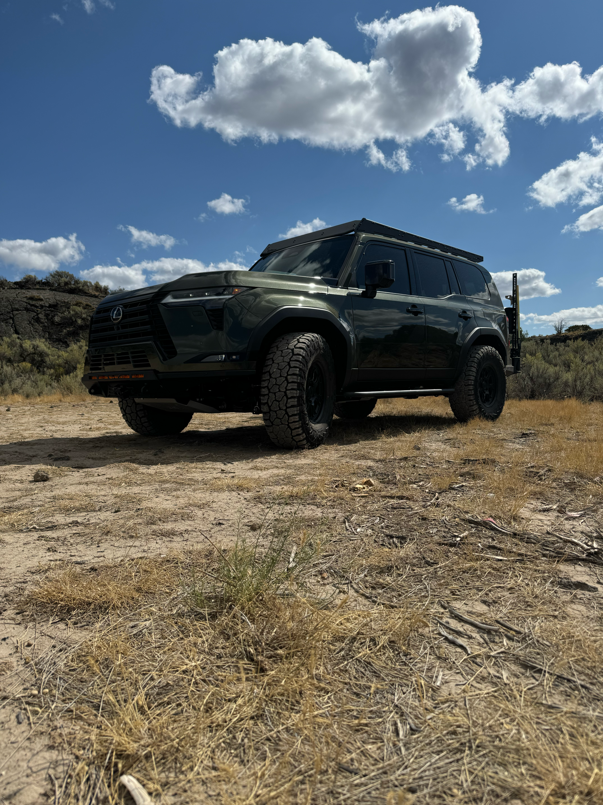Lexus GX550 Standard Overland Rock Sliders - Image 4