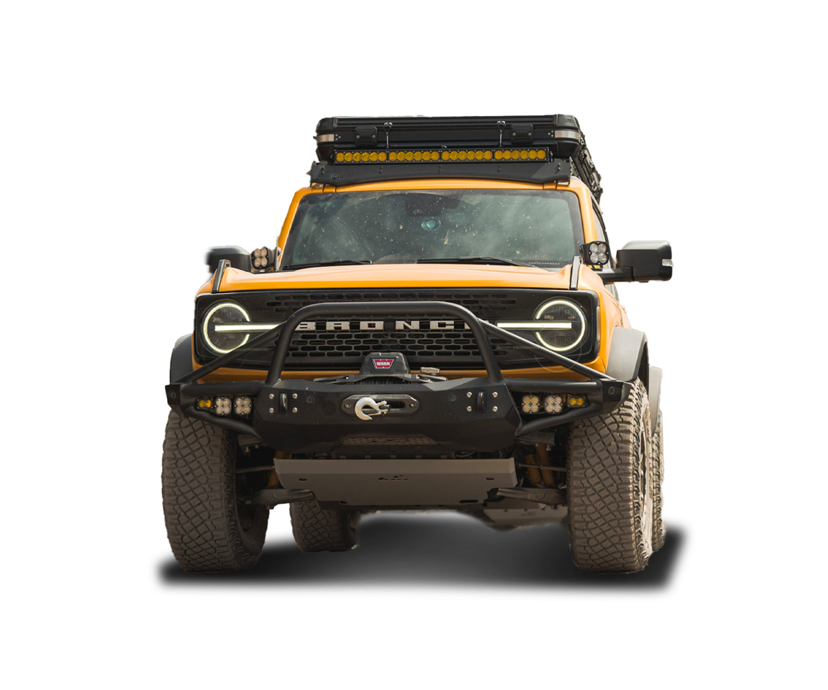 CBI Offroad Ford Bronco Adventure Hybrid Front Bumper | 2022