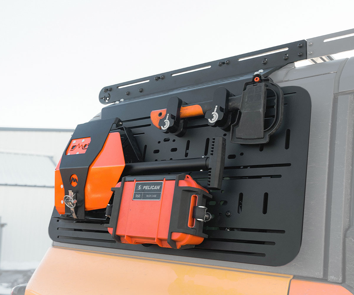 Ford Bronco Window Accessory Panel Fab | CBI Offroad Fab