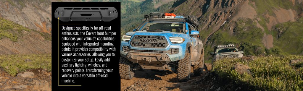 2024 Toyota Tacoma Covert Front Bumper | CBI Offroad Fab