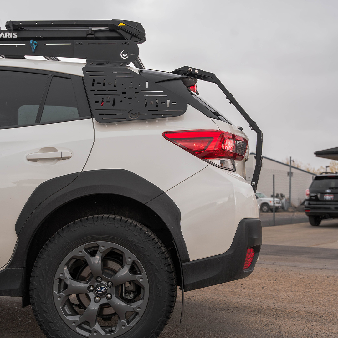 2nd Gen Subaru CrossTrek Prinsu Rear Window Accessory Panel - Image 2