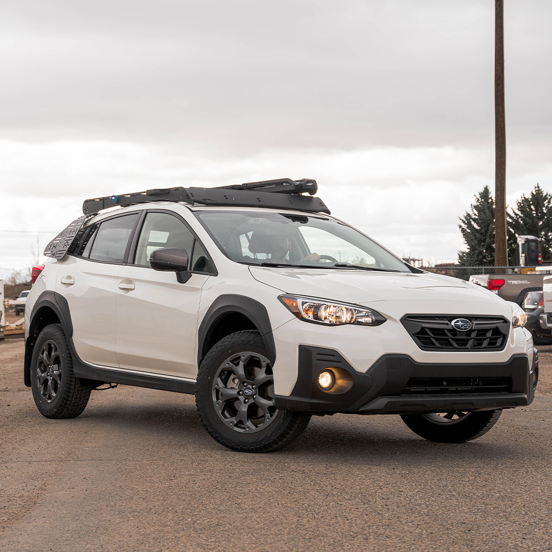 2nd Gen Subaru CrossTrek Prinsu Rear Window Accessory Panel - Image 3