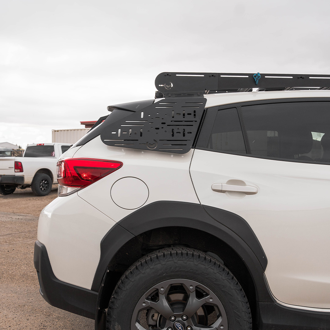 2nd Gen Subaru CrossTrek Prinsu Rear Window Accessory Panel - Image 4