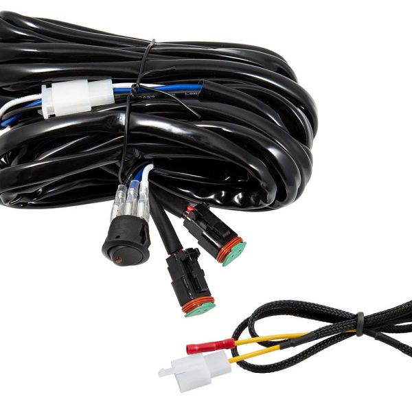 Heavy Duty Dual Output 2-Pin Offroad Wiring Harness