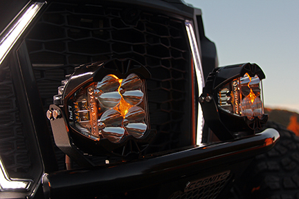 【サニー太郎】バハデザイン LP4 Pro LED ライト LP4 Pro LED Auxiliary Light Pod Pair - Universal - Baja