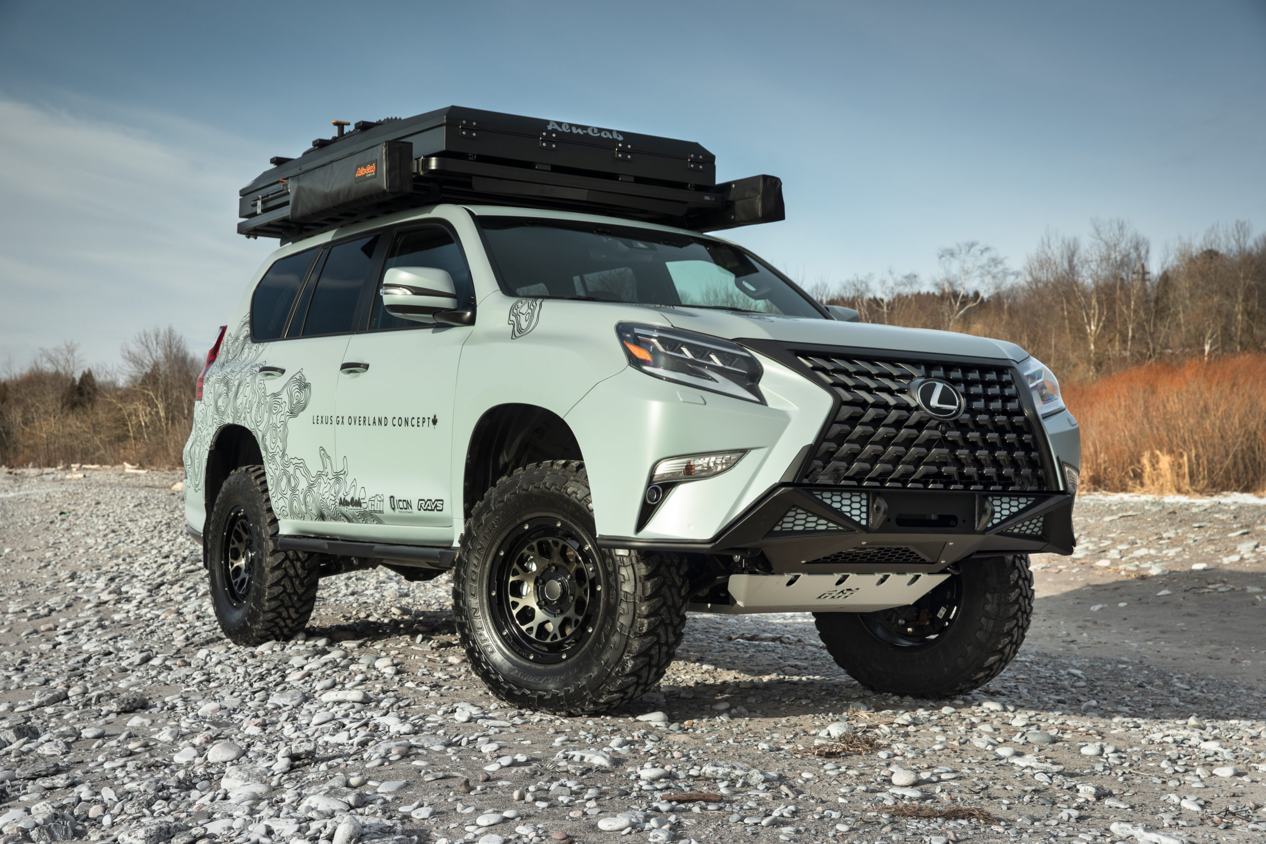 Lexus GX460 Bolt-On Rock Sliders | CBI Offroad Fab