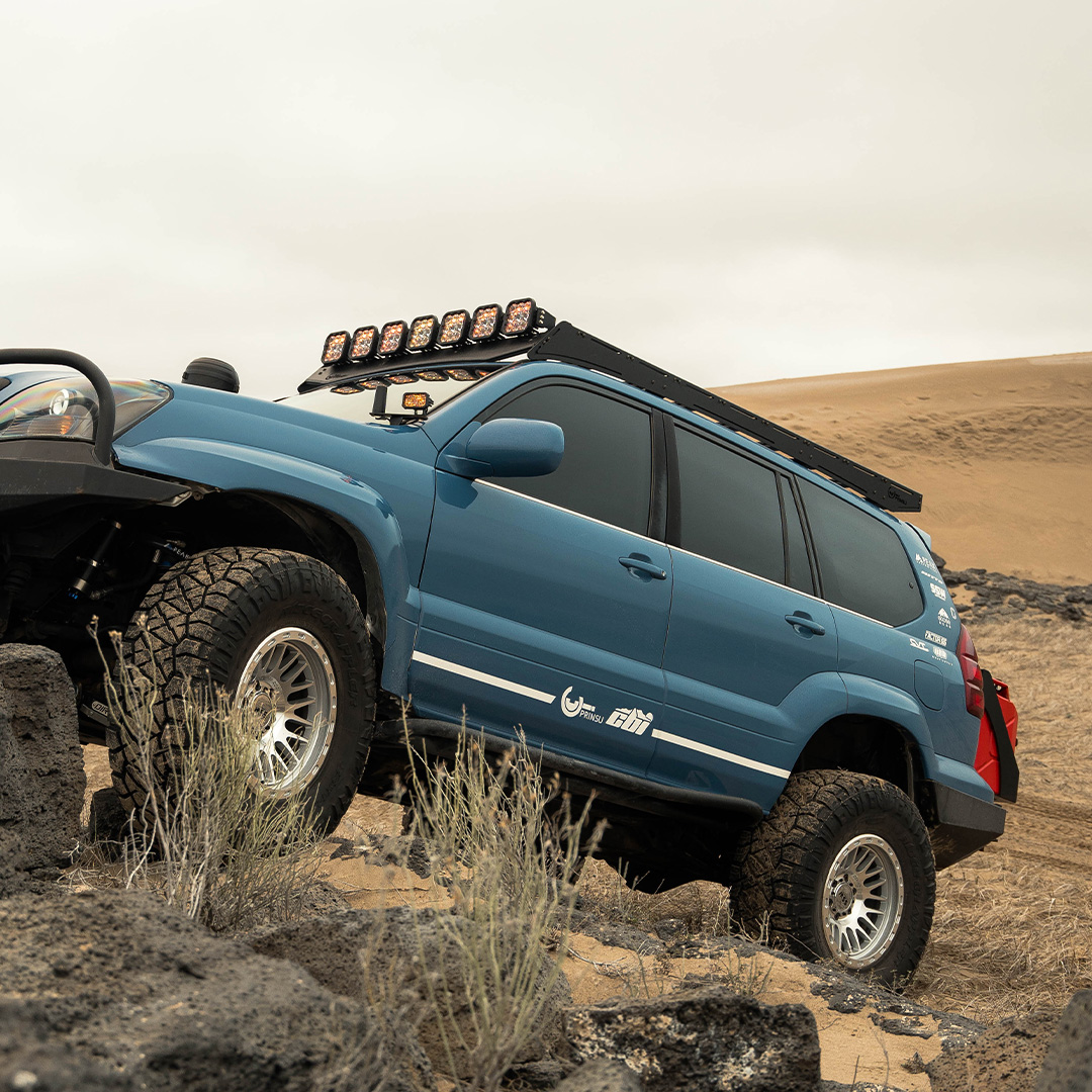 Lexus GX470 Prinsu Pro Roof Rack - Image 4