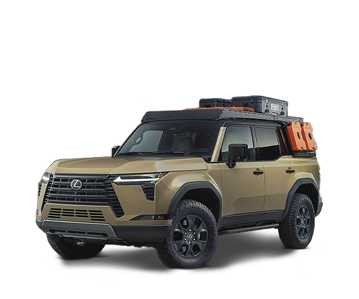 Prinsu Pro Lexus GX550 Roof Rack - Image 2