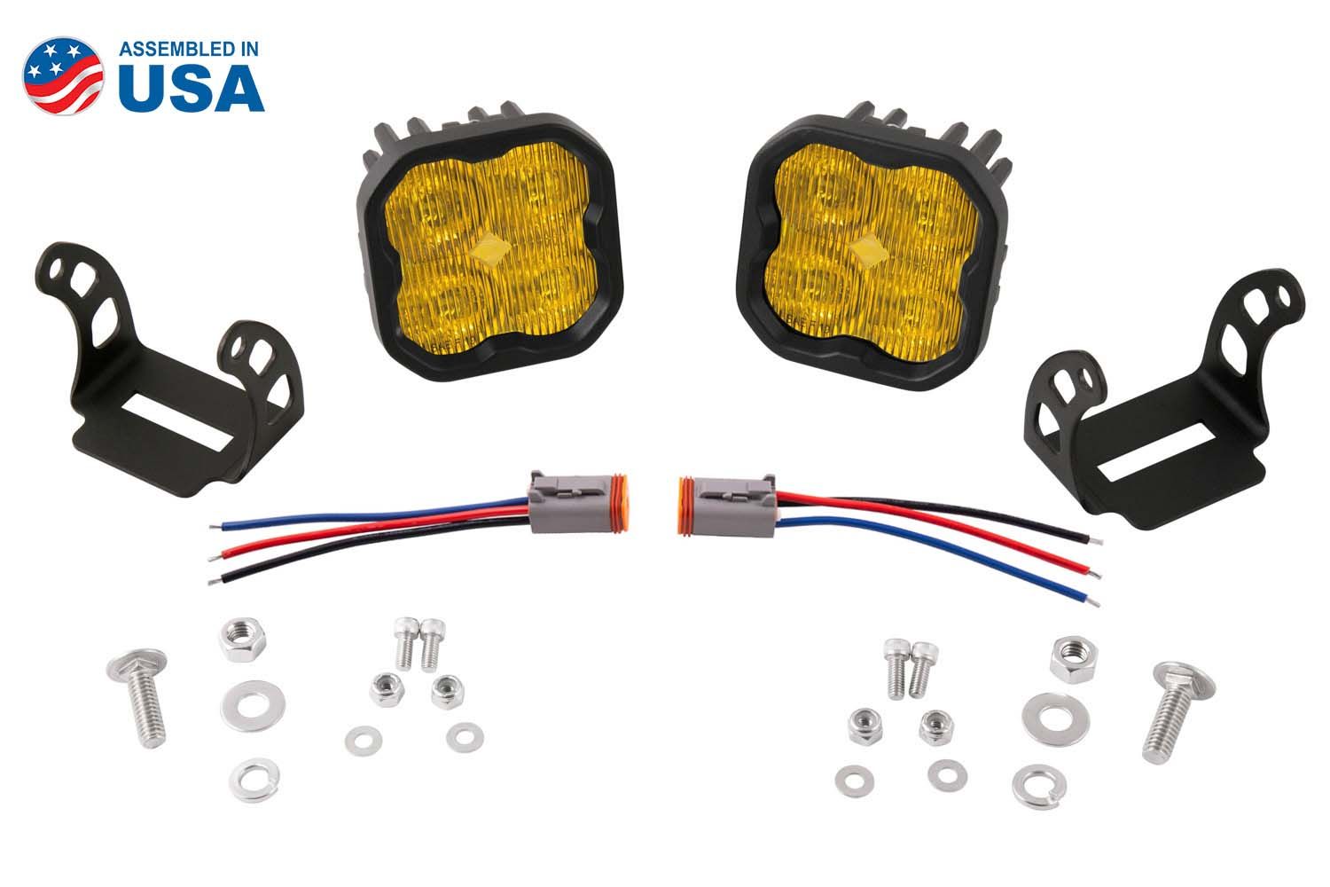 CBI Offroad Fab - Diode Dynamics SS3 Sport ABL LED Pod (Pair) | Wiring  Harness Included -