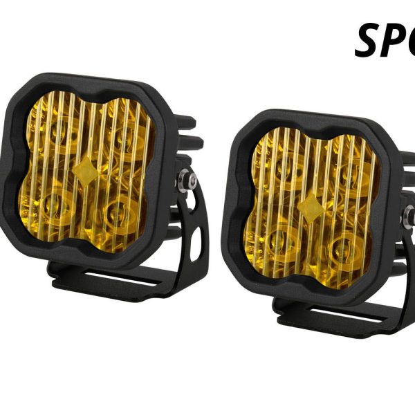 Stage Series 3" SAE Yellow Sport LED Pod - Flood | ABL