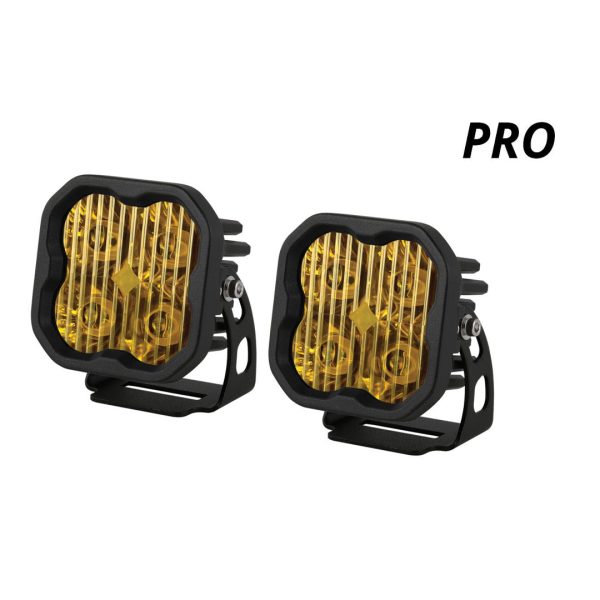 Stage Series 3" SAE Yellow Pro LED Pod - Flood | ABL