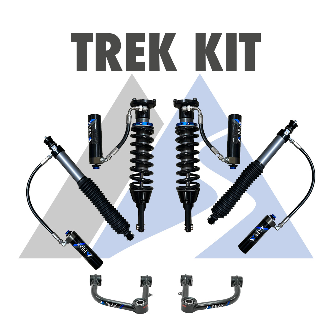 CBI Offroad Fab Peak Suspension 2.5" Trek Kit Toyota 20052023