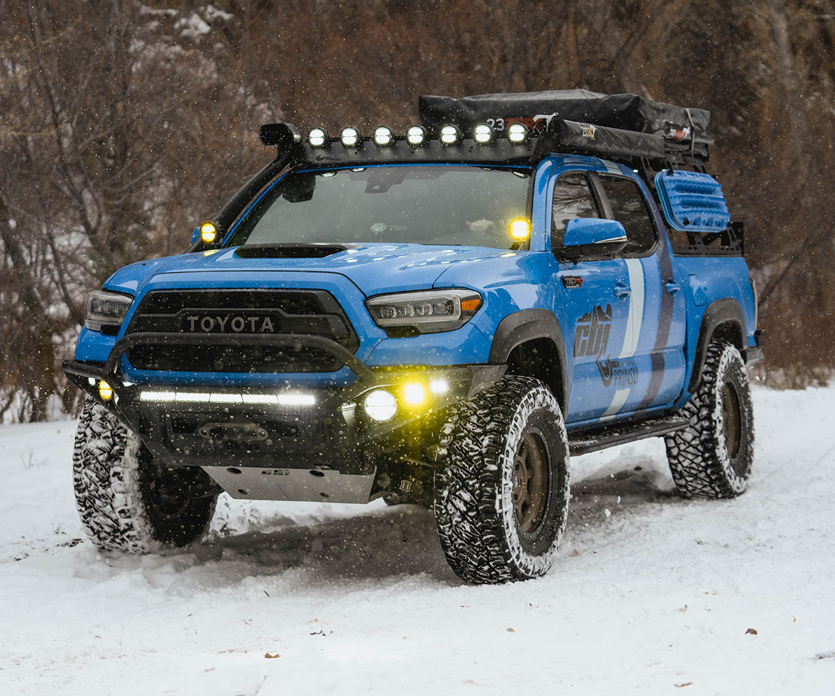 Toyota Tacoma Overland Bolt-On Rock Sliders | 2005-2023 - Image 3