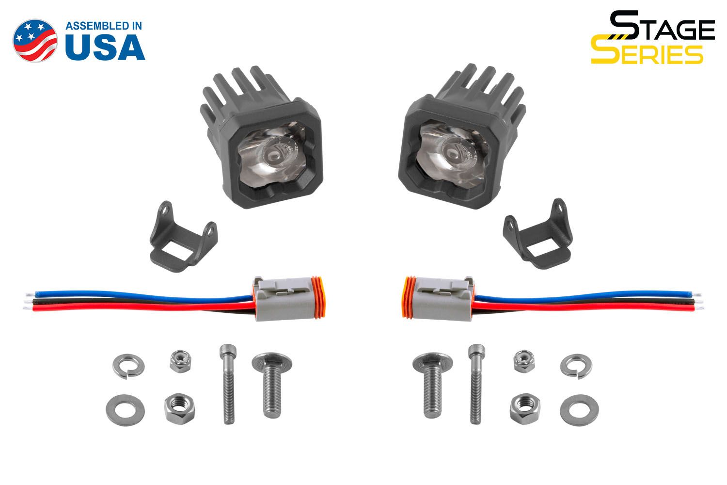 Stage Series C1 White Pro Standard LED Pod - Wide | ABL - Image 3