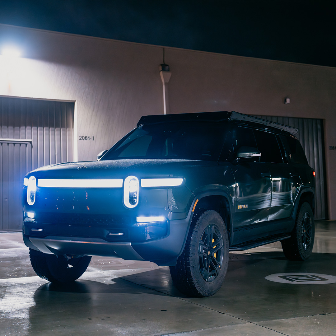 Rivian R1S SUV Prinsu Pro Roof Rack - Image 4