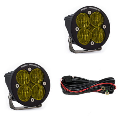 Baja Designs Squadron-R SAE, Pair LED, Amber