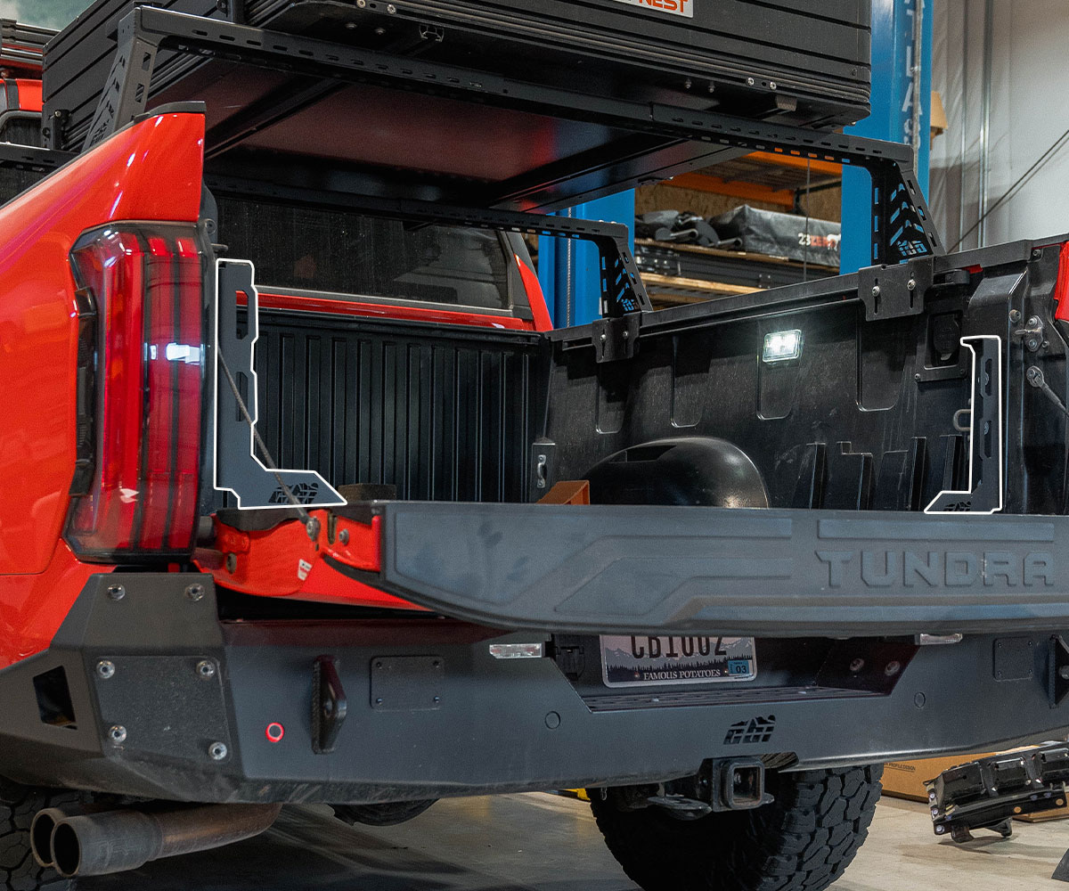 CBI Offroad - Toyota Tundra Bed Stiffener Brackets | 2022-Current
